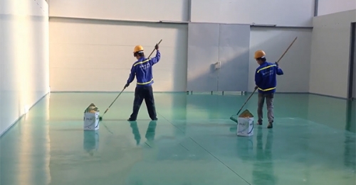 ​Giá sơn epoxy sàn nhà xưởng tại Hà Nam